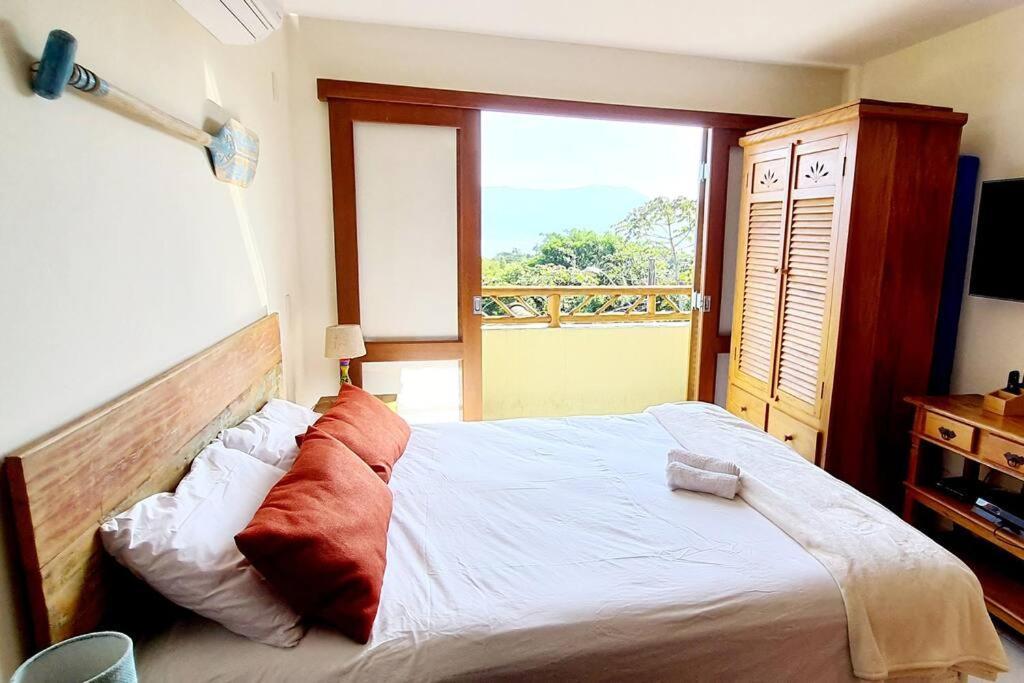Residencia Em Condom, 1 Ou 2 Suites, Vista Para O Mar, Praia Do Curral, Ilhabela Ngoại thất bức ảnh